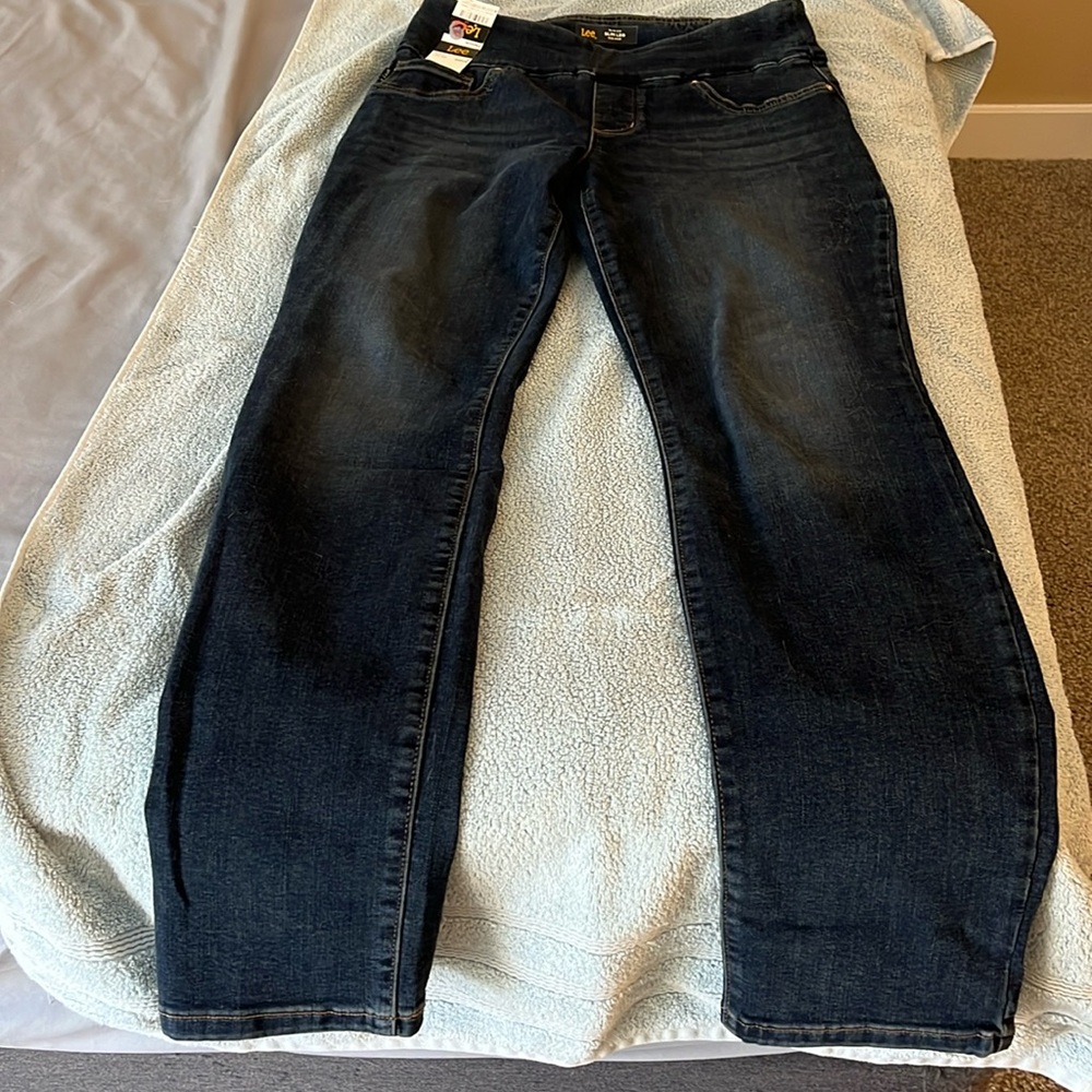 Lee slim fit pull on jeans